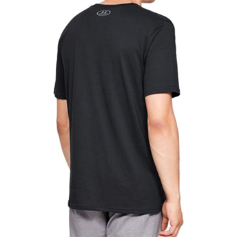 UA SPORTSTYLE LEFT CHEST ERKEK T-SHIRT Erkek Siyah Tişört 1326799-001