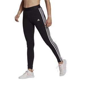 ADİDAS LOUNGEWEAR ESSENTİALS 3-STRİPES KADIN SİYAH TAYT GL0723