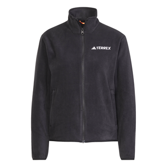 Adidas W MT ESS FZ FL Kadın Siyah Fermuarlı Polar JP0800