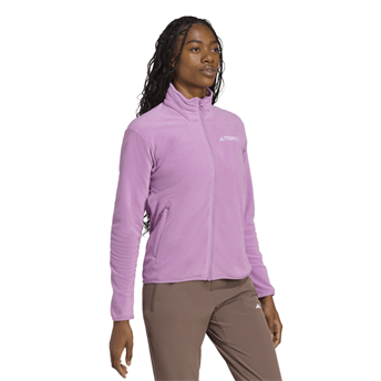 Adidas W MT ESS FZ FL Pembe Kadın Polar JM3113