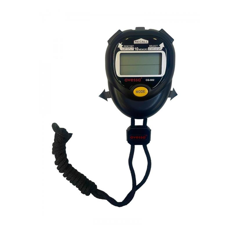AVESSA CG-502 KRONOMETRE SİYAH RENK