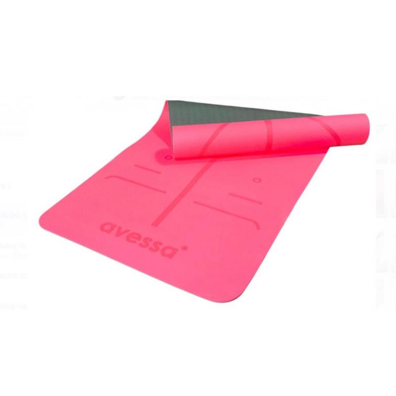 AVESSA TPE-30 ÇİFT RENK PLATES MİNDERİ TPE KIRMIZI 183*61*0,