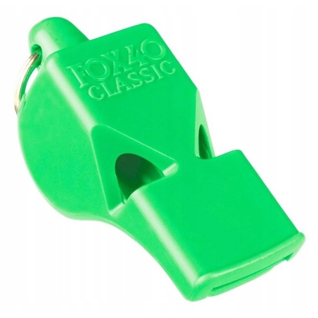 FOX 40 CLASSIC SAFETY DÜDÜK İPLİ NEON YEŞİL