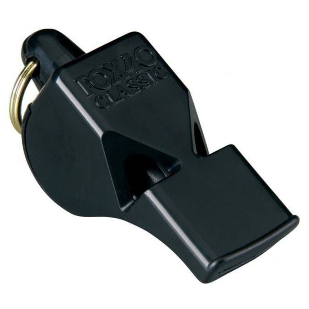 FOX 40 CLASSIC SAFETY DÜDÜK İPLİ SİYAH