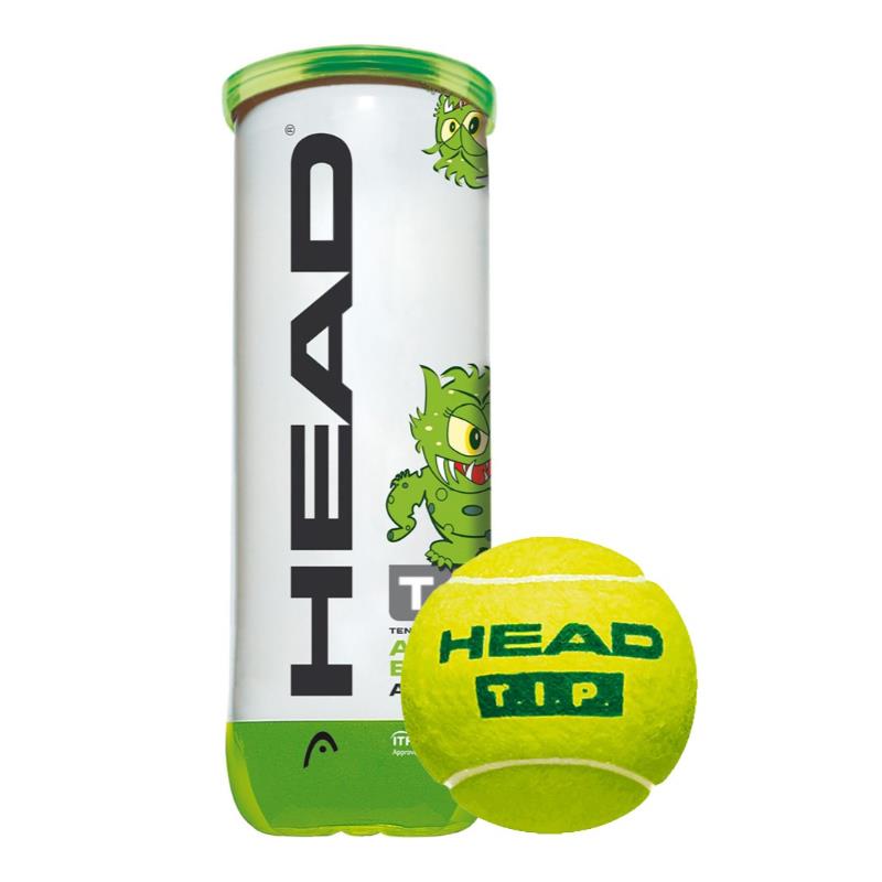 HEAD 3B HEAD TIP GREEN TENİS TOPU  9/10 YAŞ