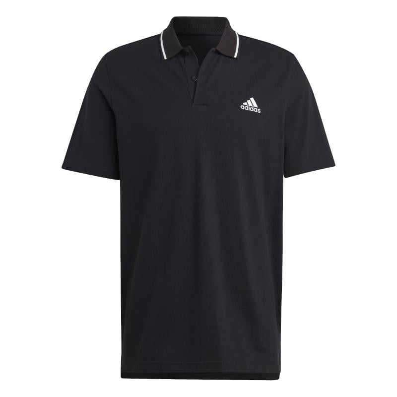 Adidas Siyah Polo Yaka Erkek Tişört IC9314