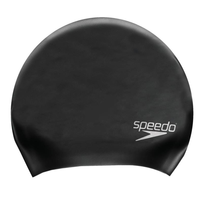 SPEEDO LONG HAIR CAP AU BLACK