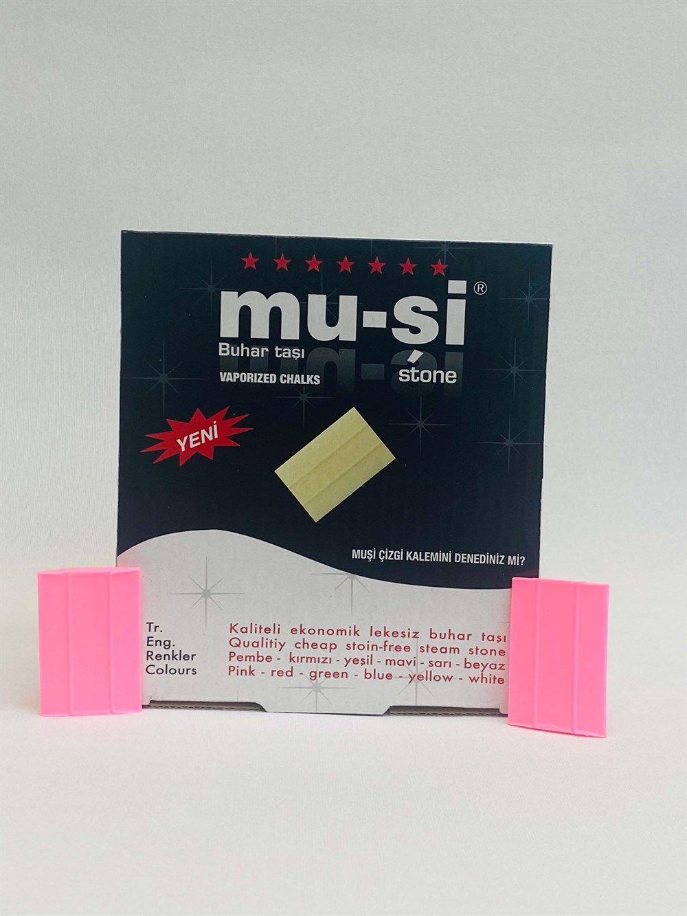 ÇİZGİ TAŞI MU-Şİ PEMBE