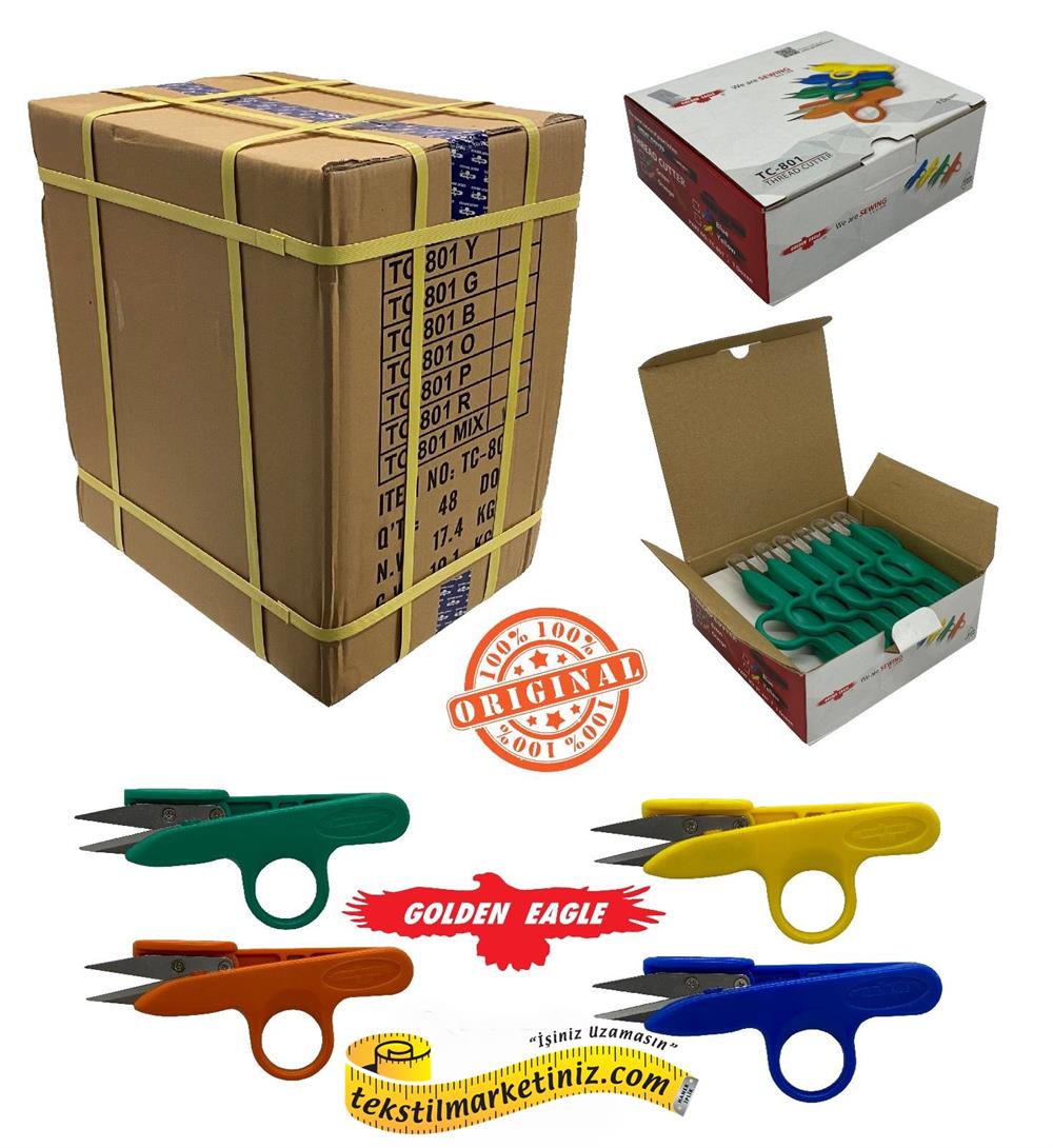 İplik Temizleme Makası / TC801 576 Adet