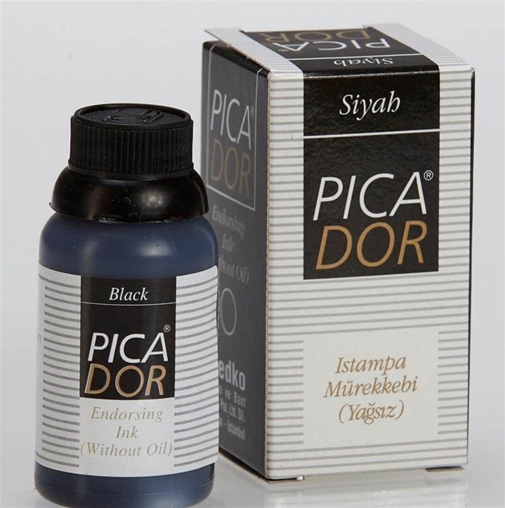 ISTAMPA MÜREKKEBİ SİYAH