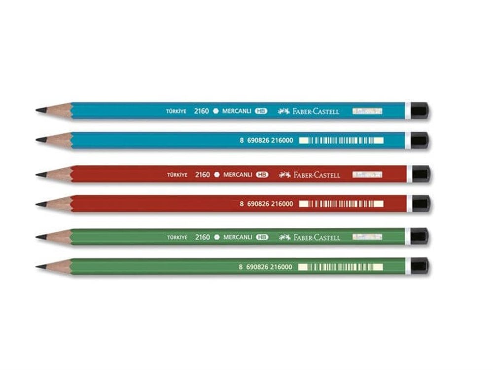Faber-Castell Mercan Kurşun Kalem 12li