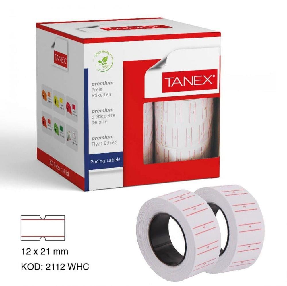 METO ETİKETİ TANEX MOTEX BEYAZ