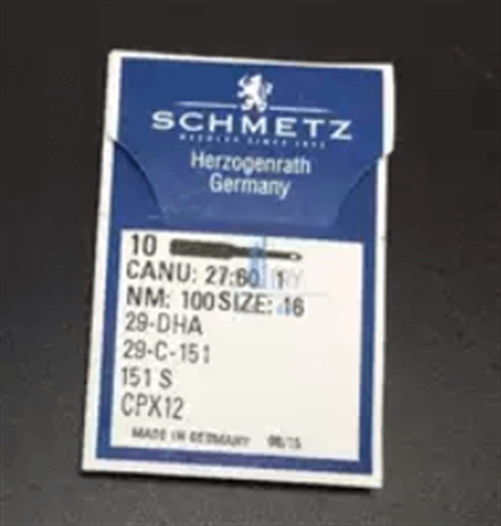 Schmetz  CPX12 ÇENGELLİ PUNTO İĞNESİ 100/16 NO