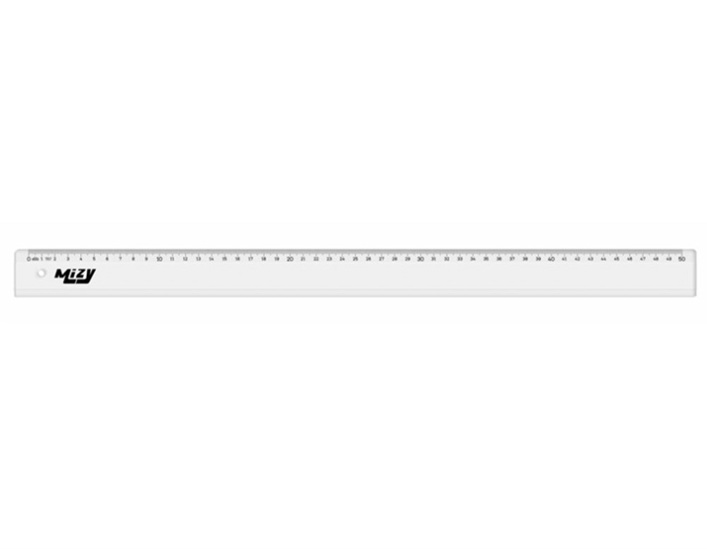 Şeffaf Plastik Cetvel 50cm