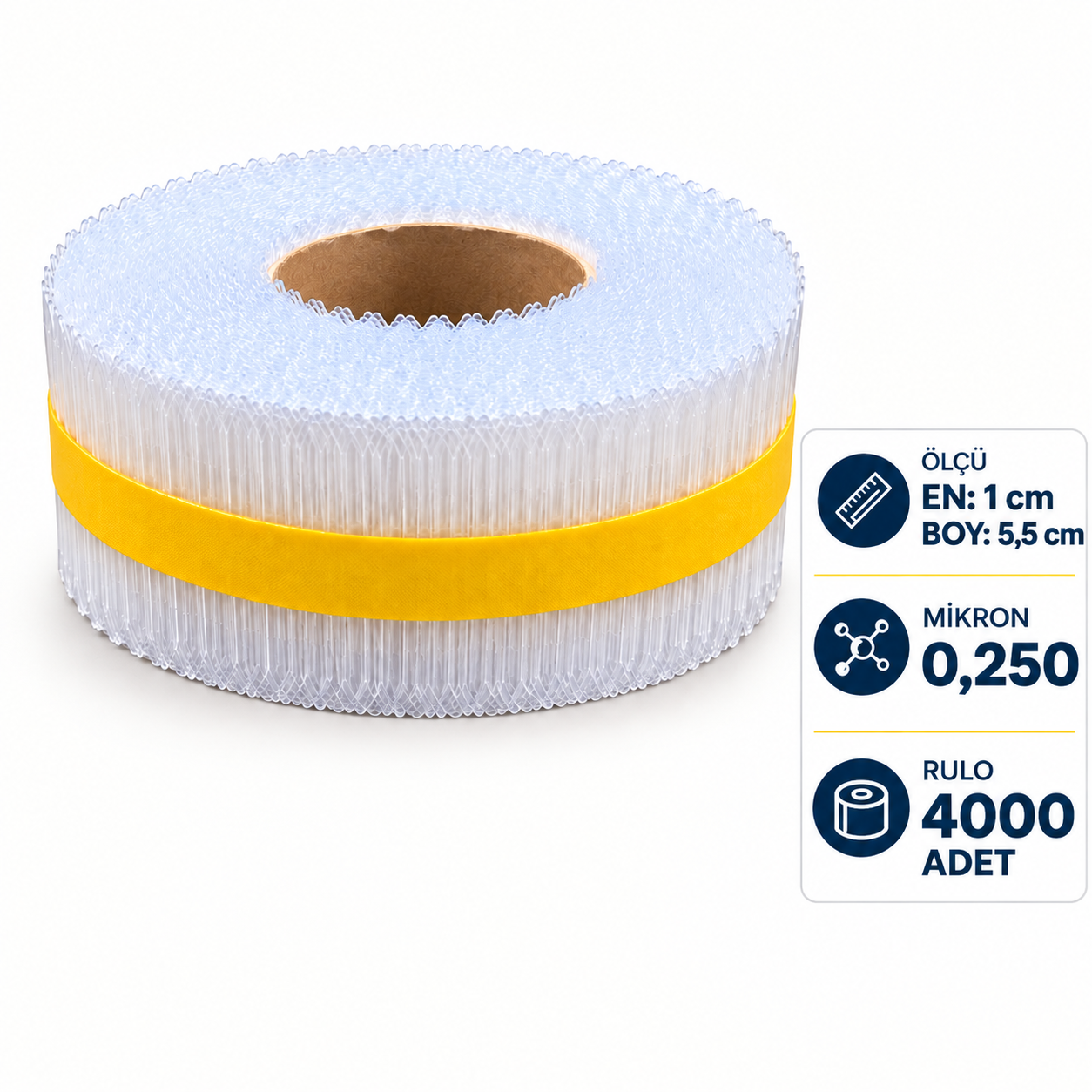 Yaka Baleni 1055-025 4000 Adet Yapışkanlı