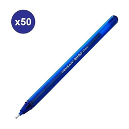 Pensan Büro Tükenmez Kalem 1mm Uçlu Mavi 50li
