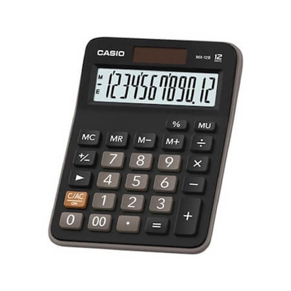 HESAP MAKİNESİ CASIO MX-12B-BK