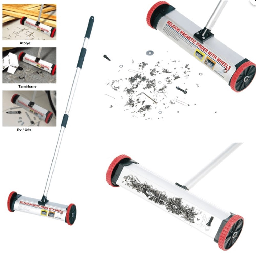 Manyetik Metal Toplayıcı Süpürge 