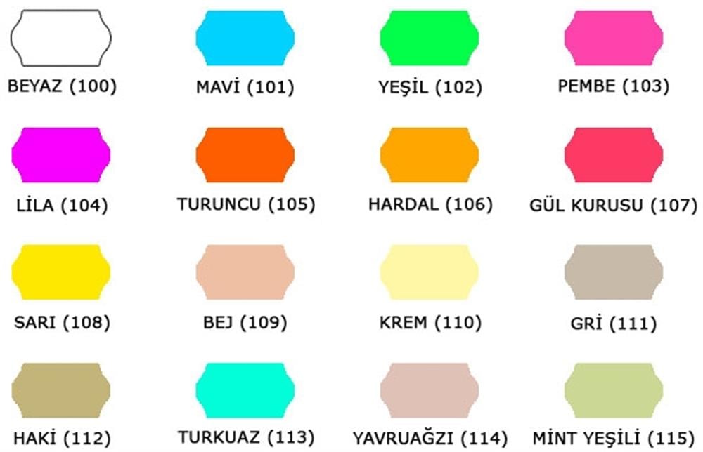 METO ETİKETİ PEMBE
