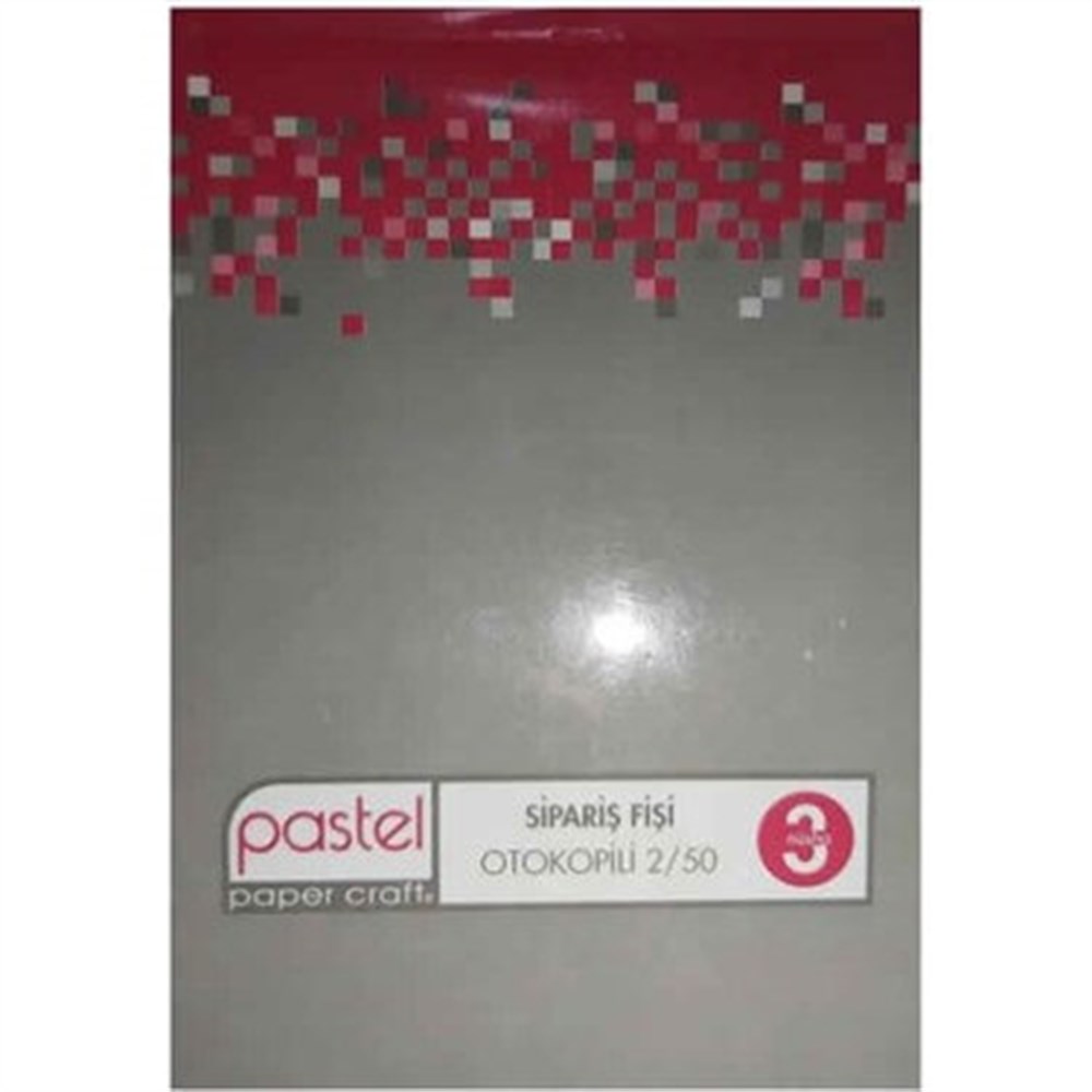 SİPARİŞ FİŞİ 3 NÜSHA 2/50