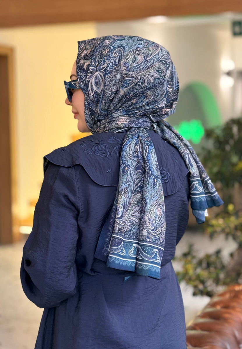 Amora Mavi Şal