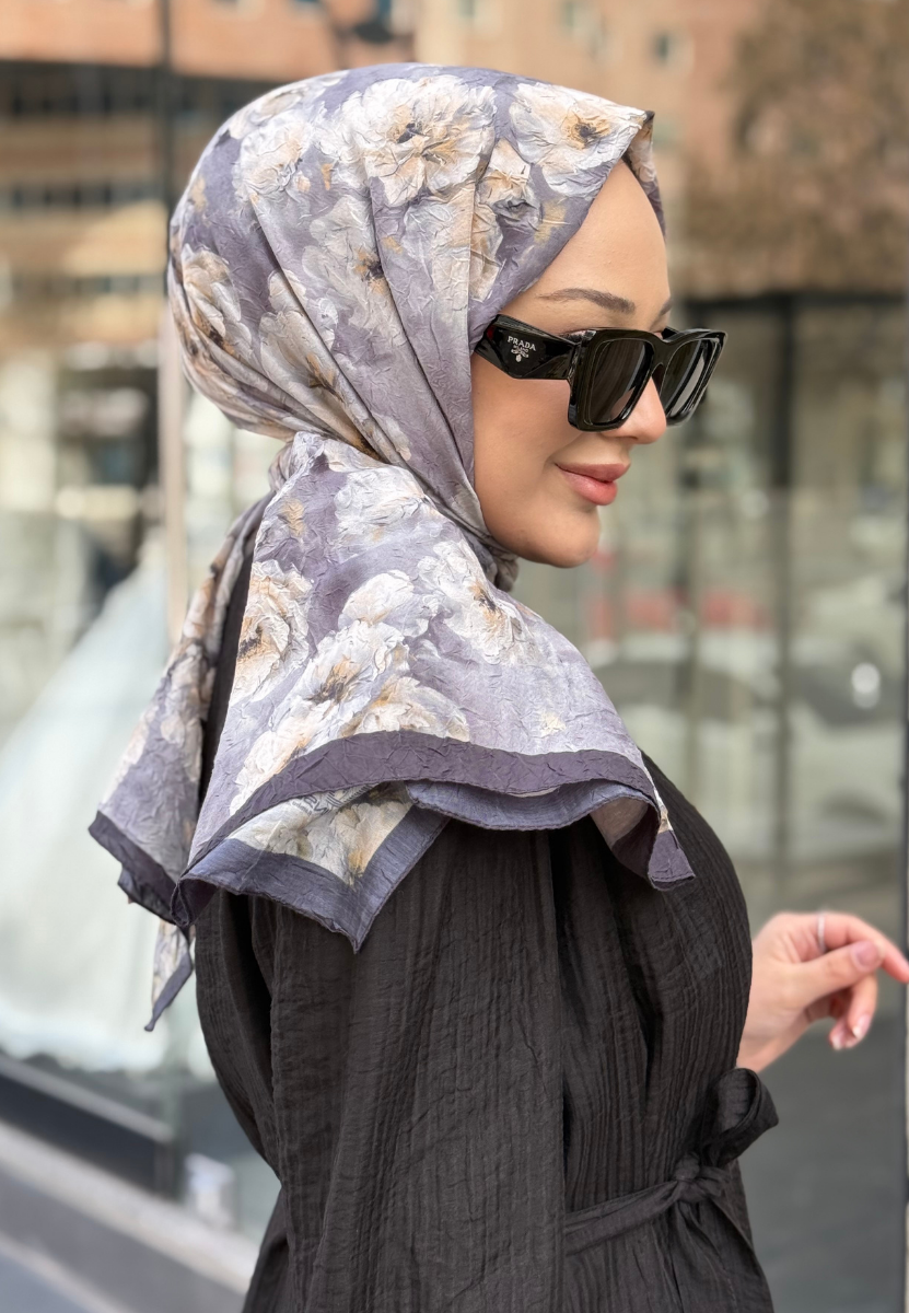 Antrasit Berry Kraş Şal