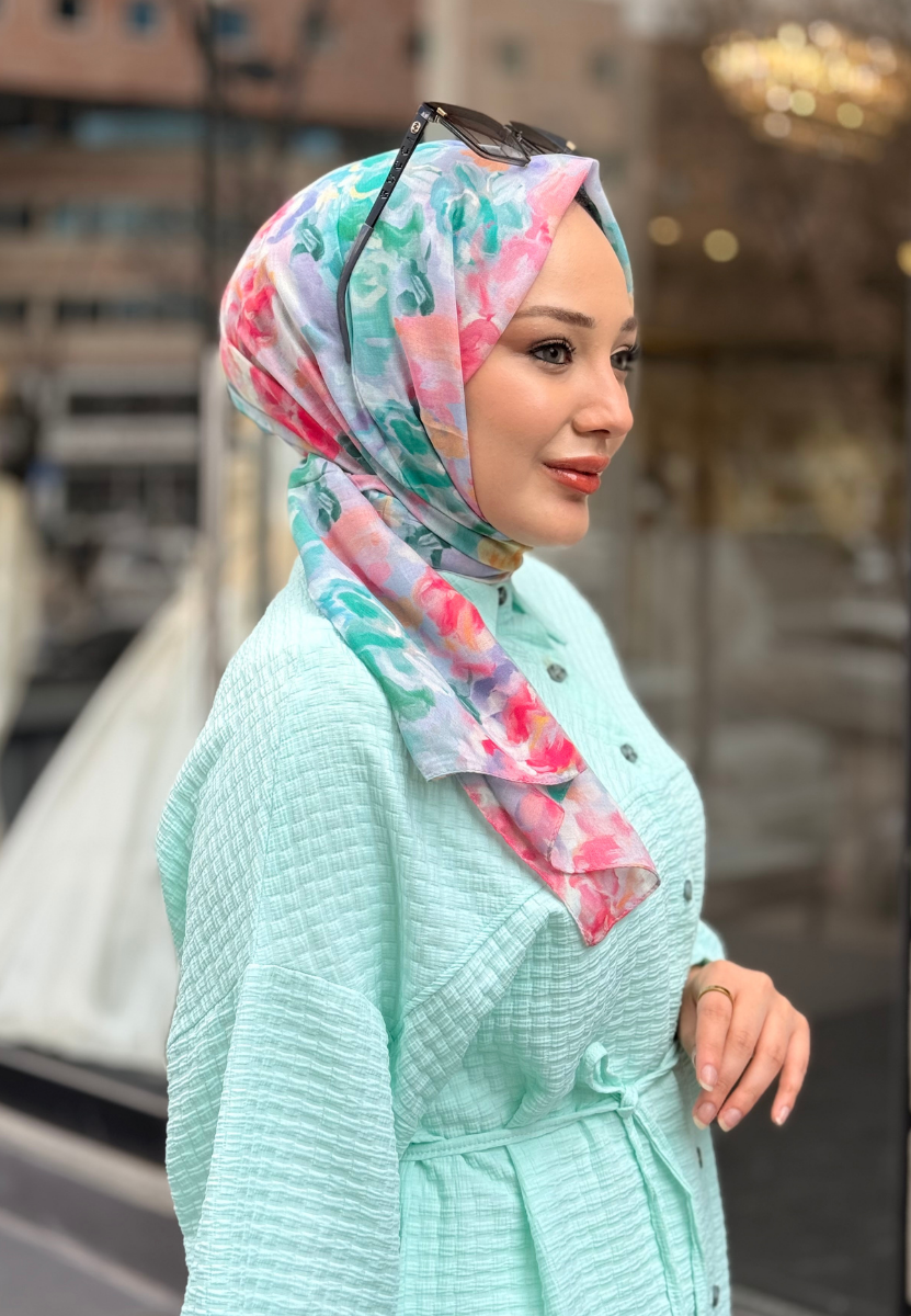 Fiona Pembe Rami Şal