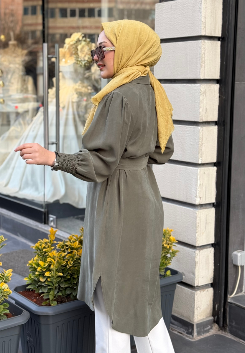 Haki Lovely Tunik