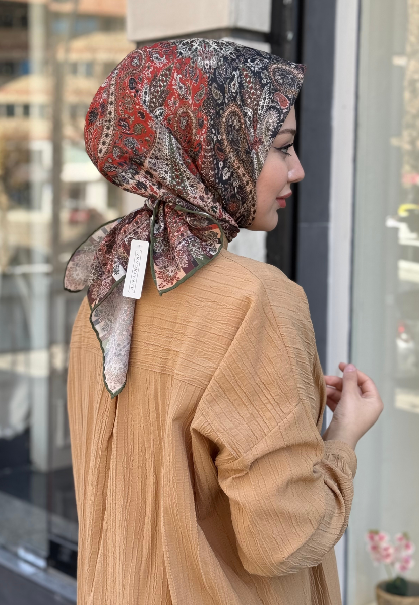 Kahve Soft Eşarp