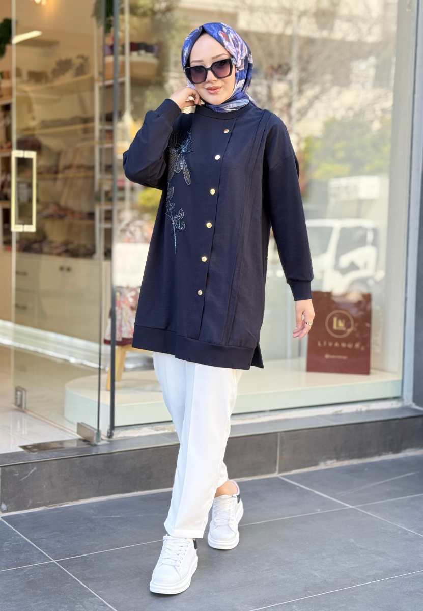 Lacivert Arya Sweat