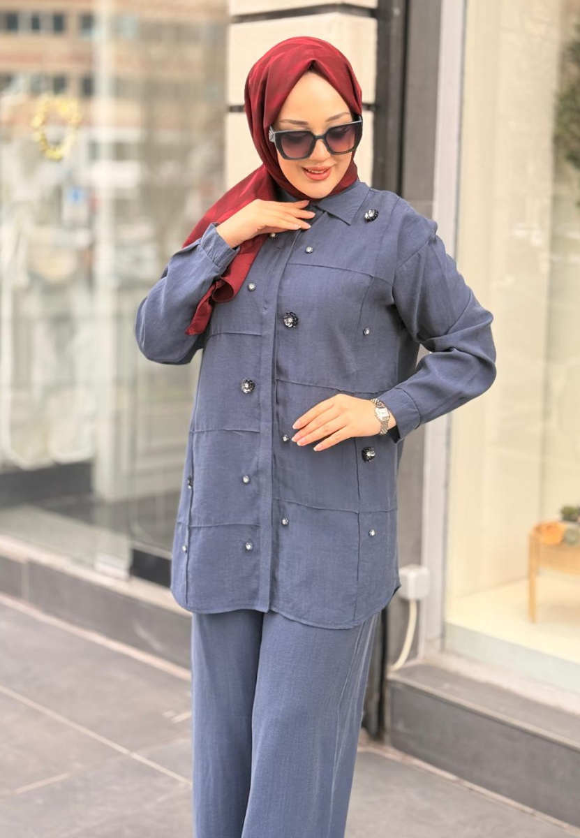 Lacivert Ayça Takım