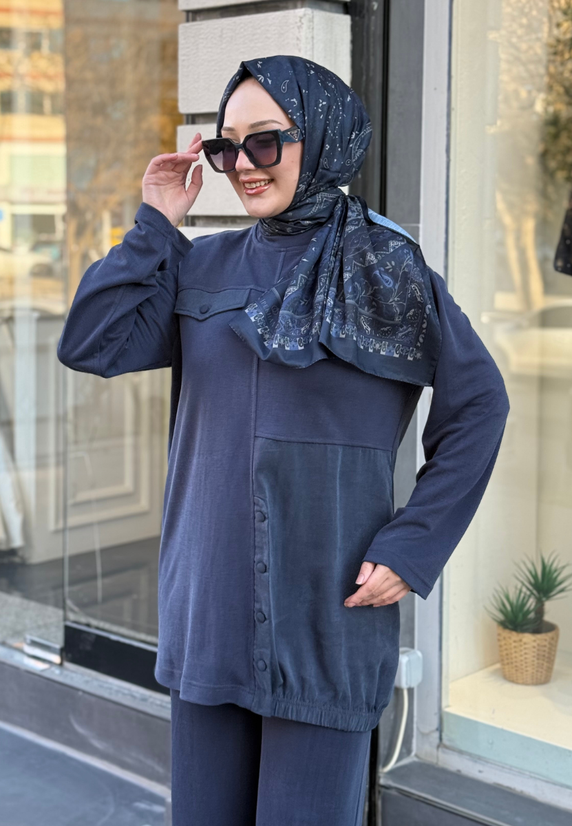 Lacivert Qupra Takım