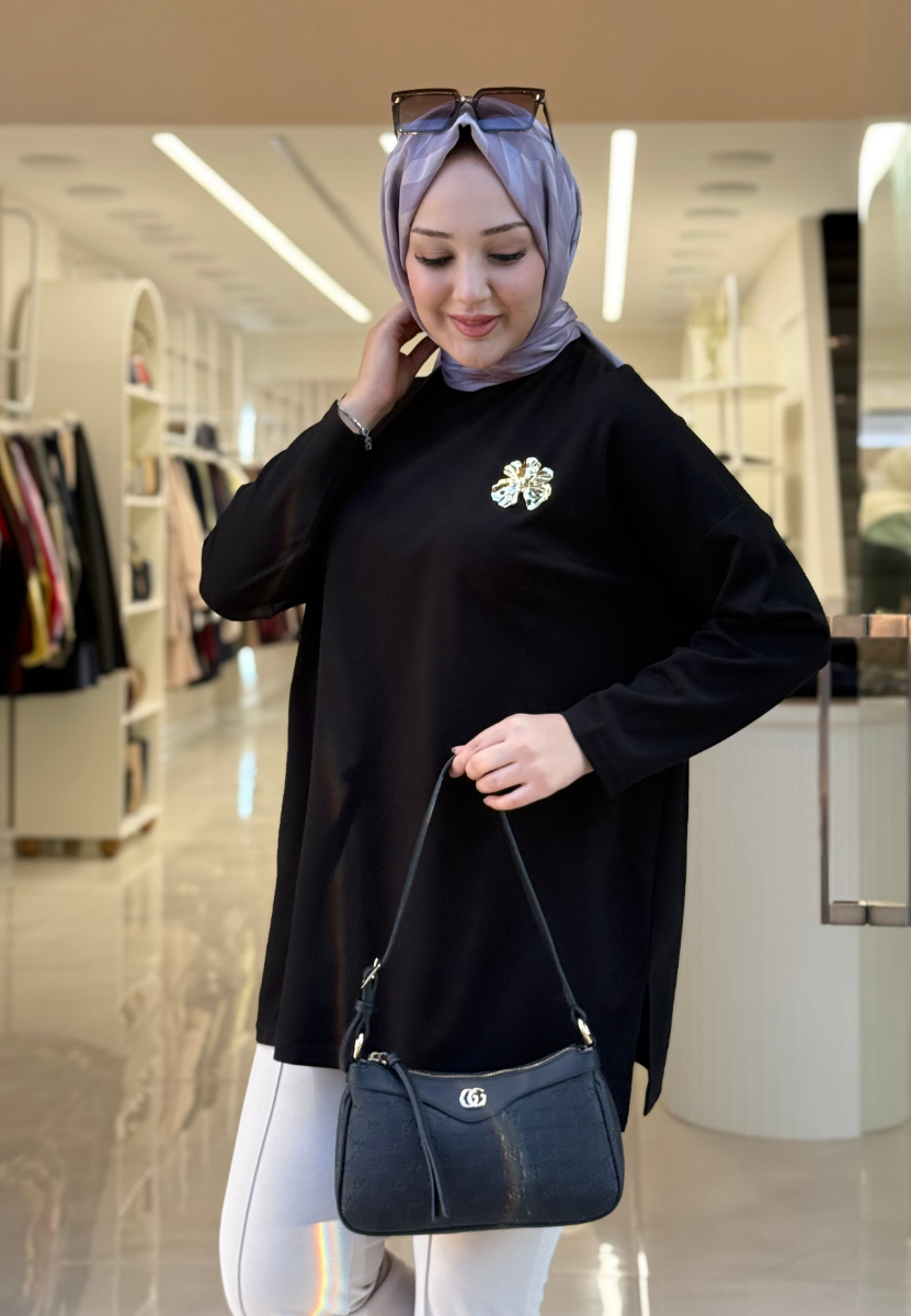 Lacivert Vega Tunik