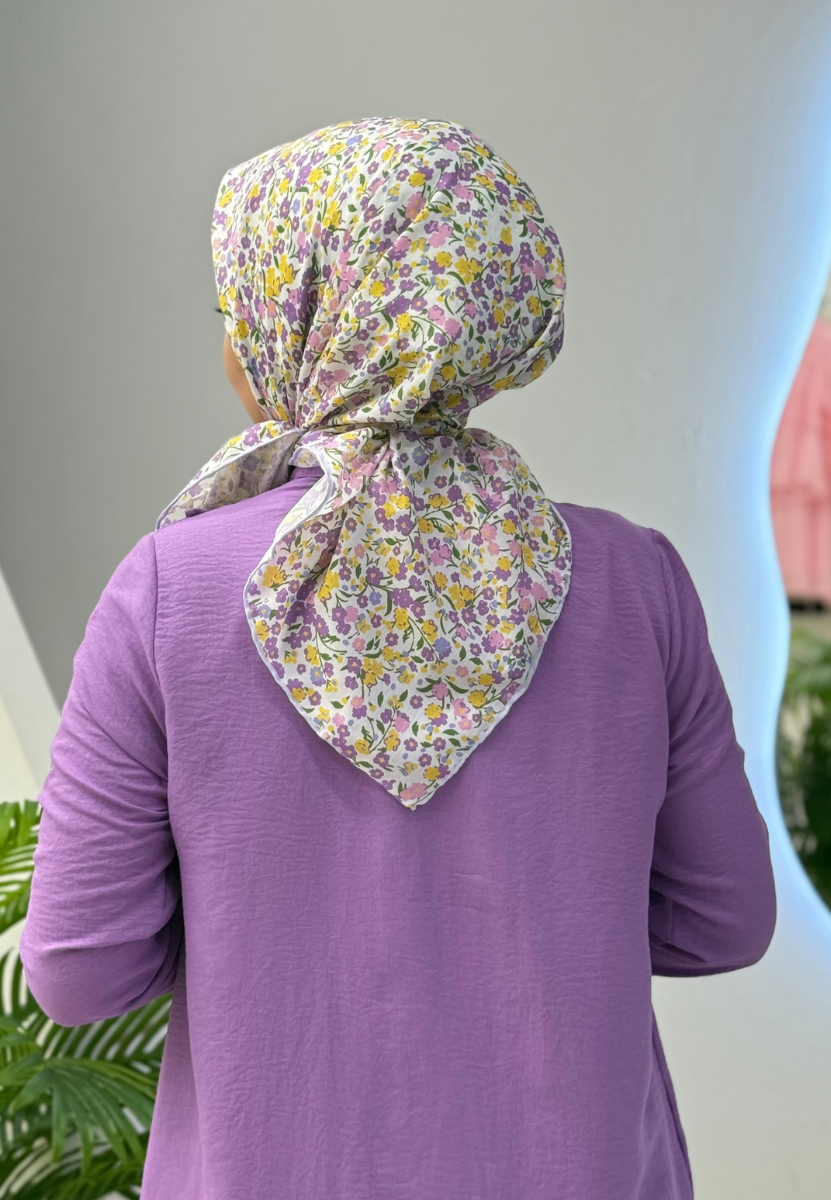 Lavanta Pıtırcık Soft Eşarp