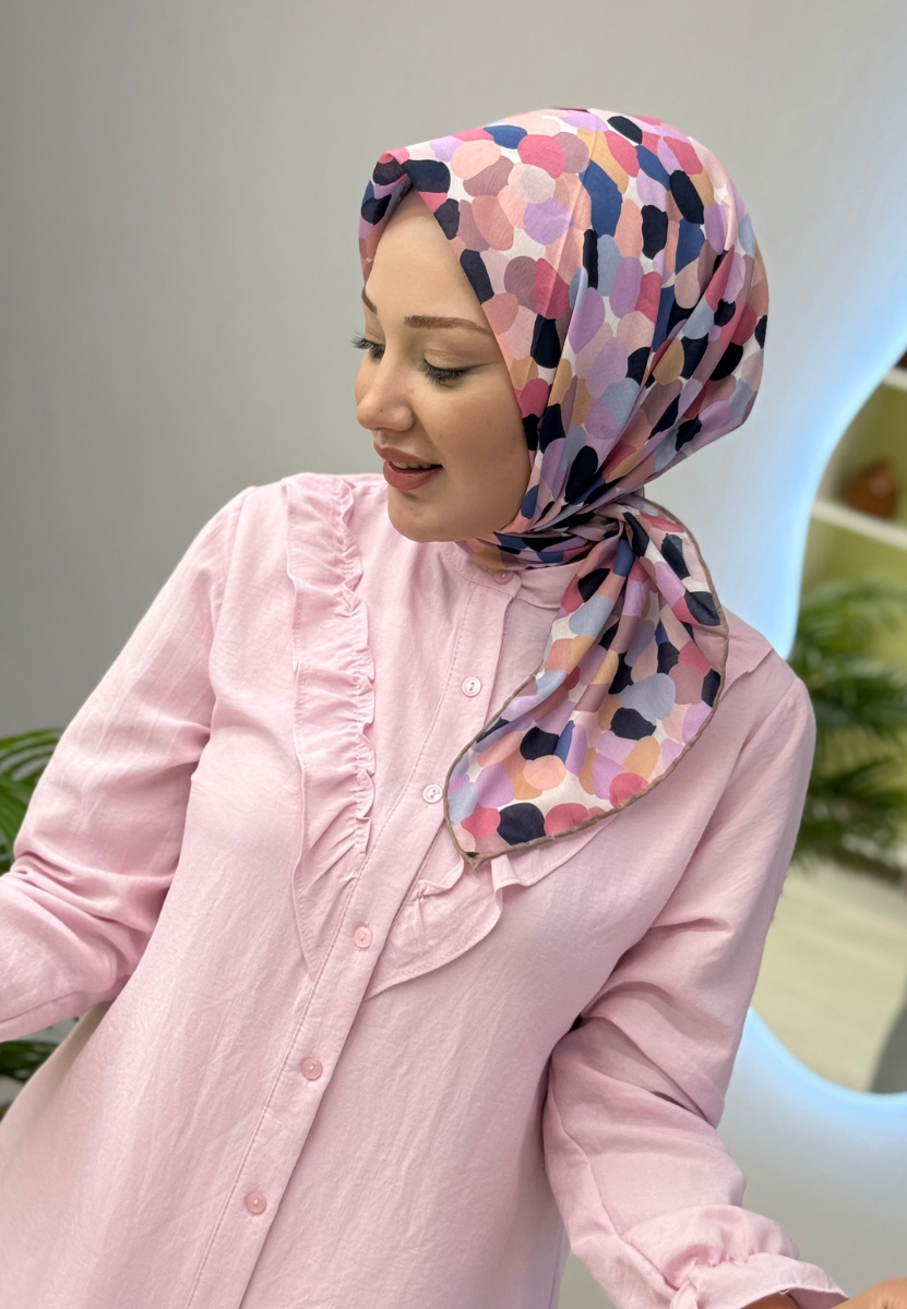 Leylak Bubble Soft Eşarp