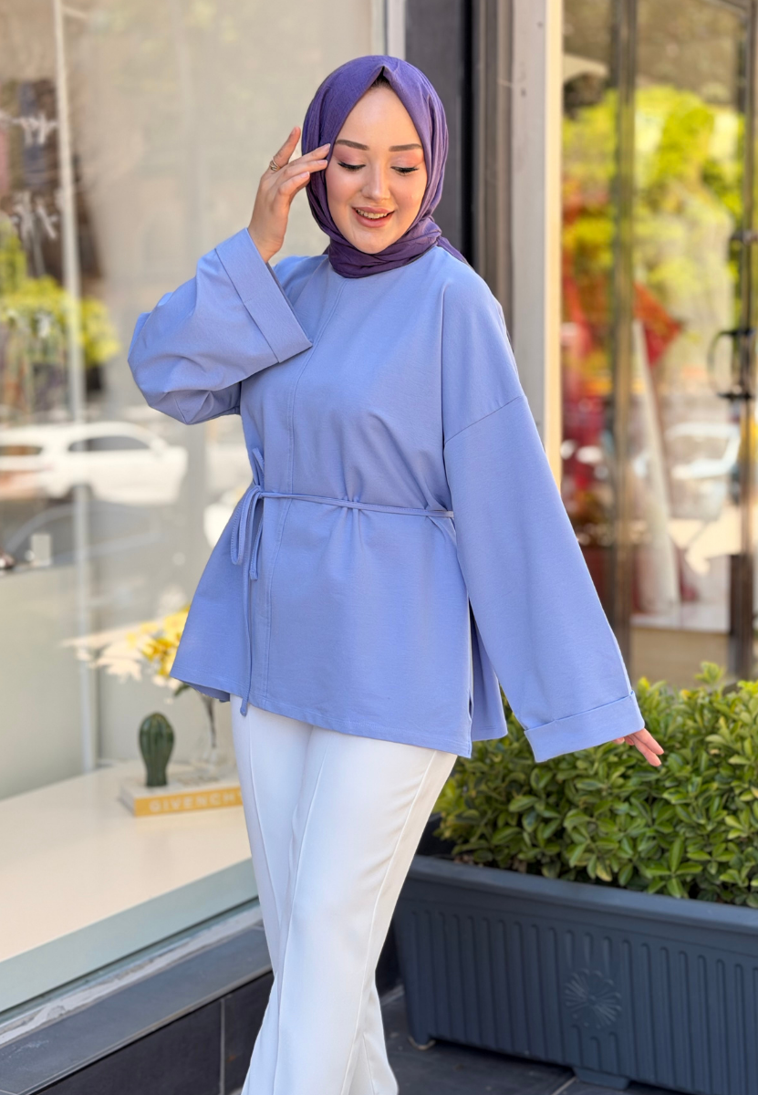 Lila Basic Sweat