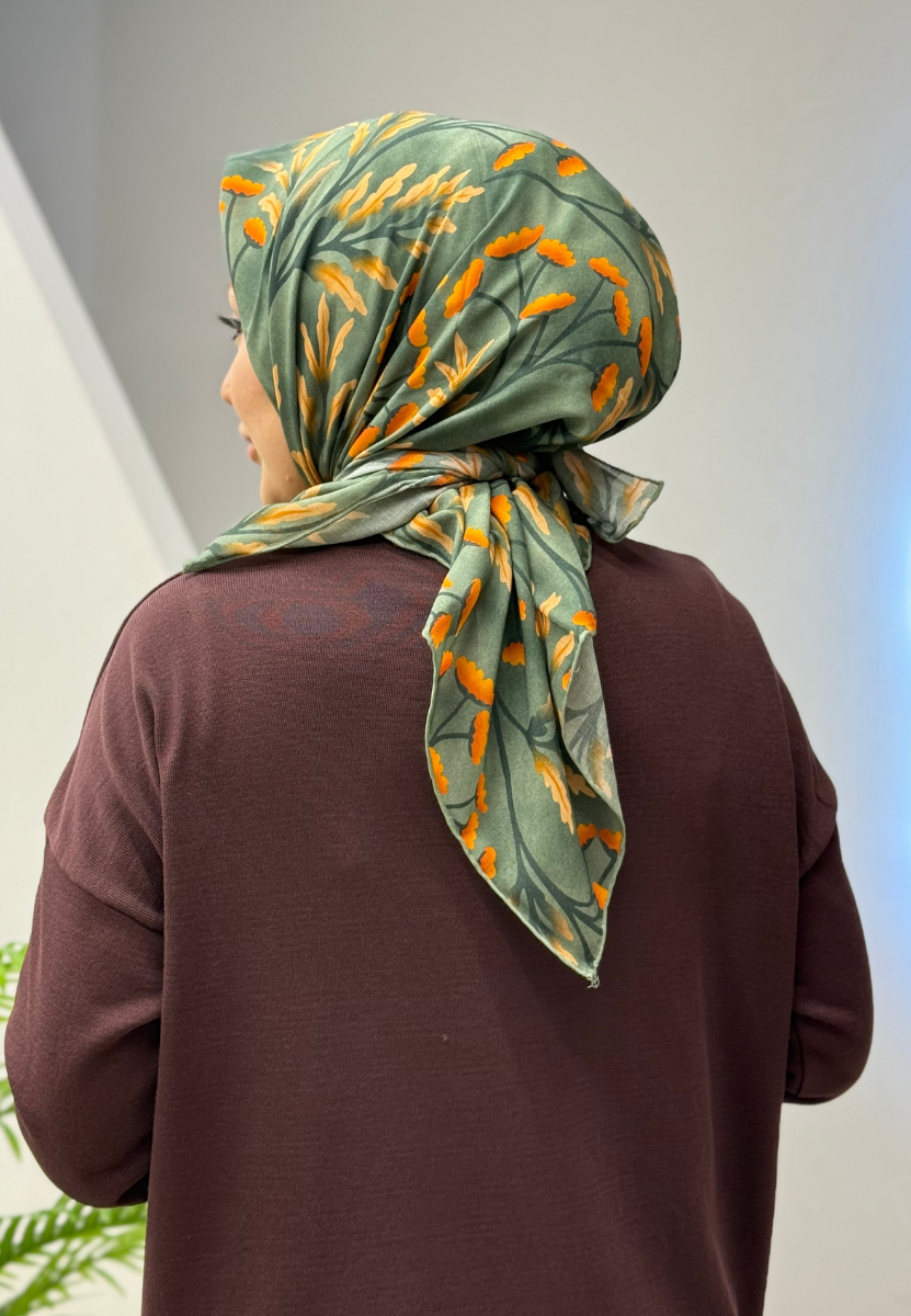 Mint Nancy Organik Eşarp 