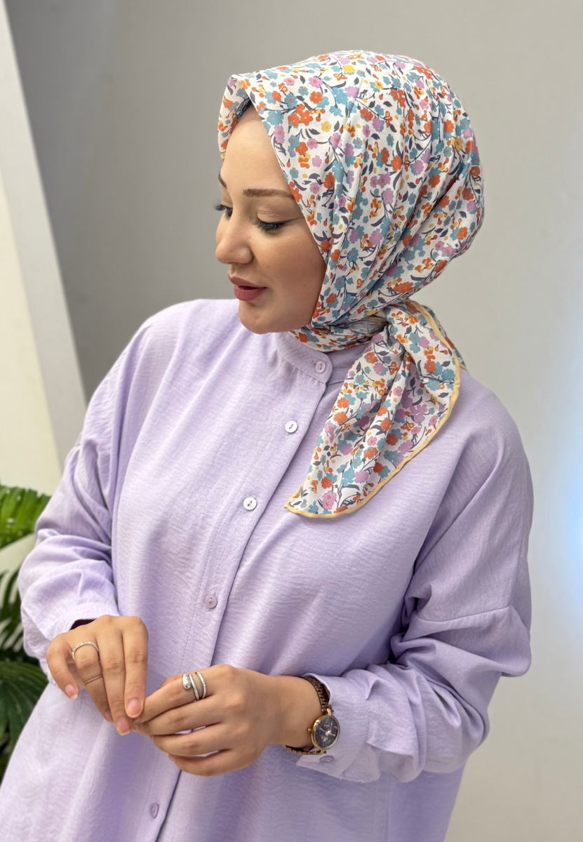 Mint Pıtırcık Soft Eşarp