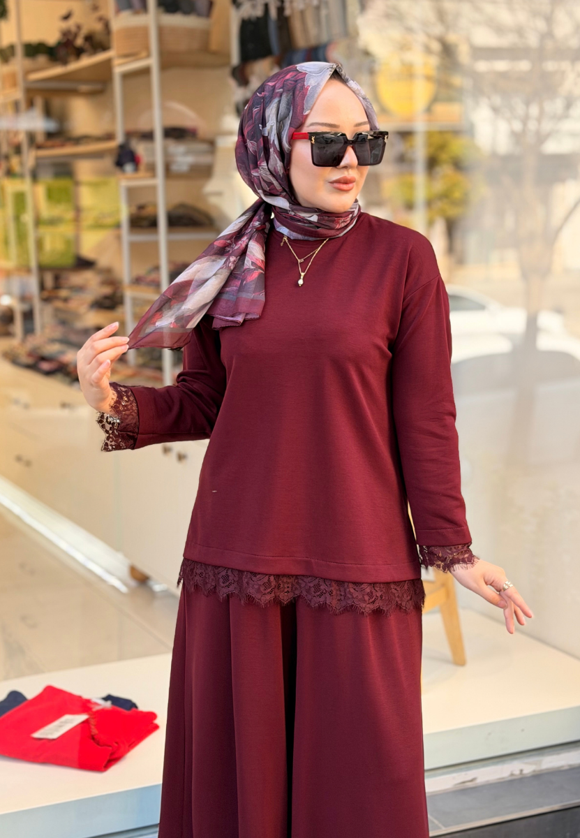 Pelin Bordo Sweat