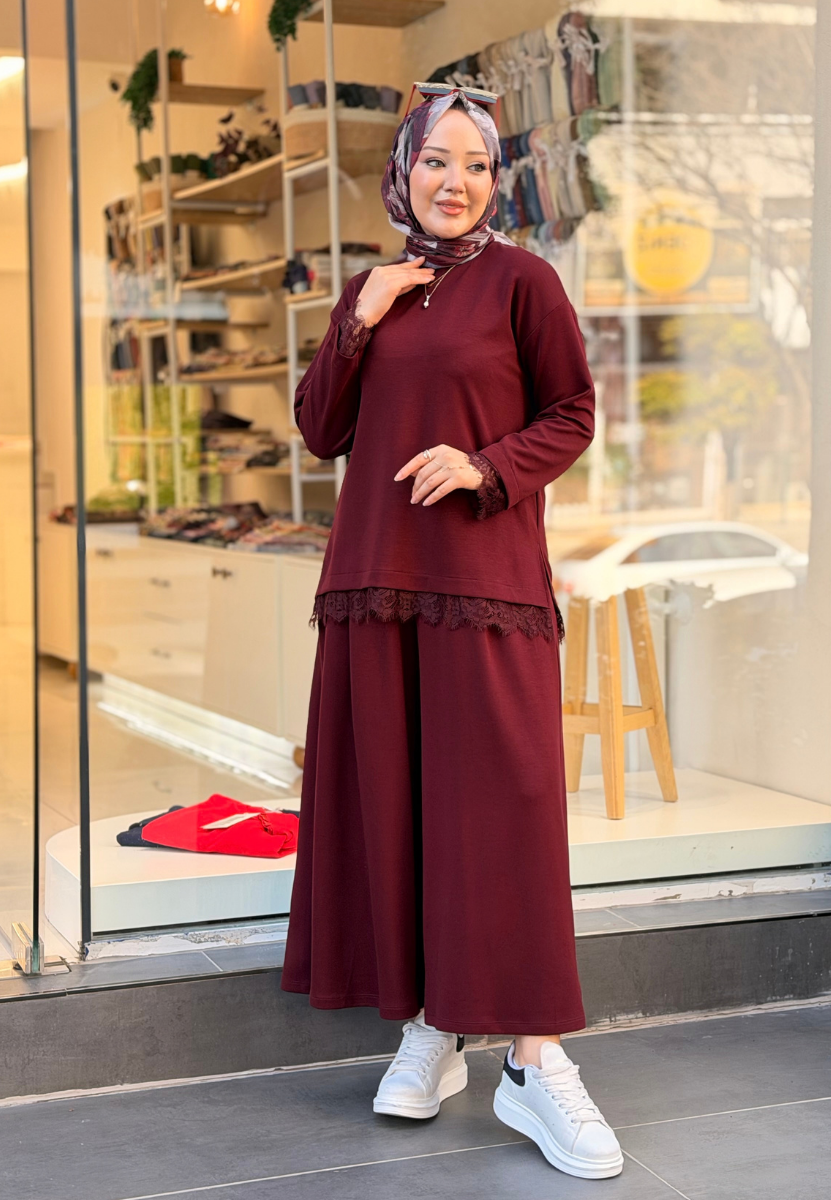 Pelin Bordo Sweat