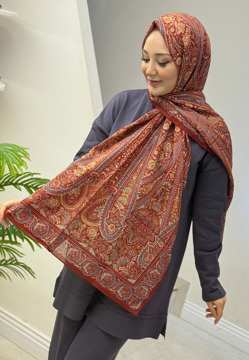 Petra Kırmızı Şal