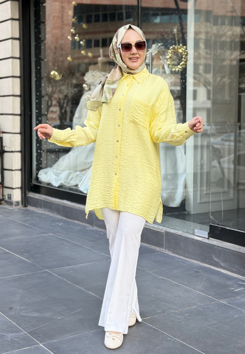 Sarı Ceylin Gömlek