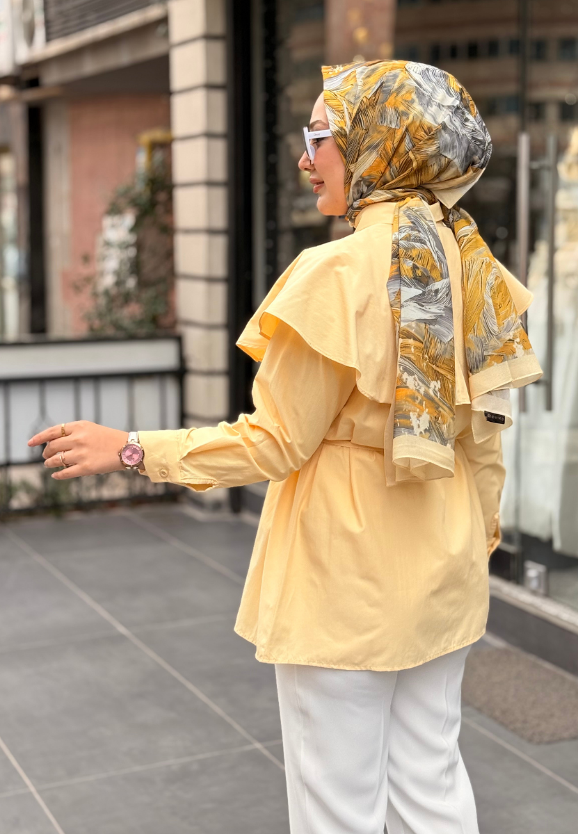 Sarı Meltem Gömlek