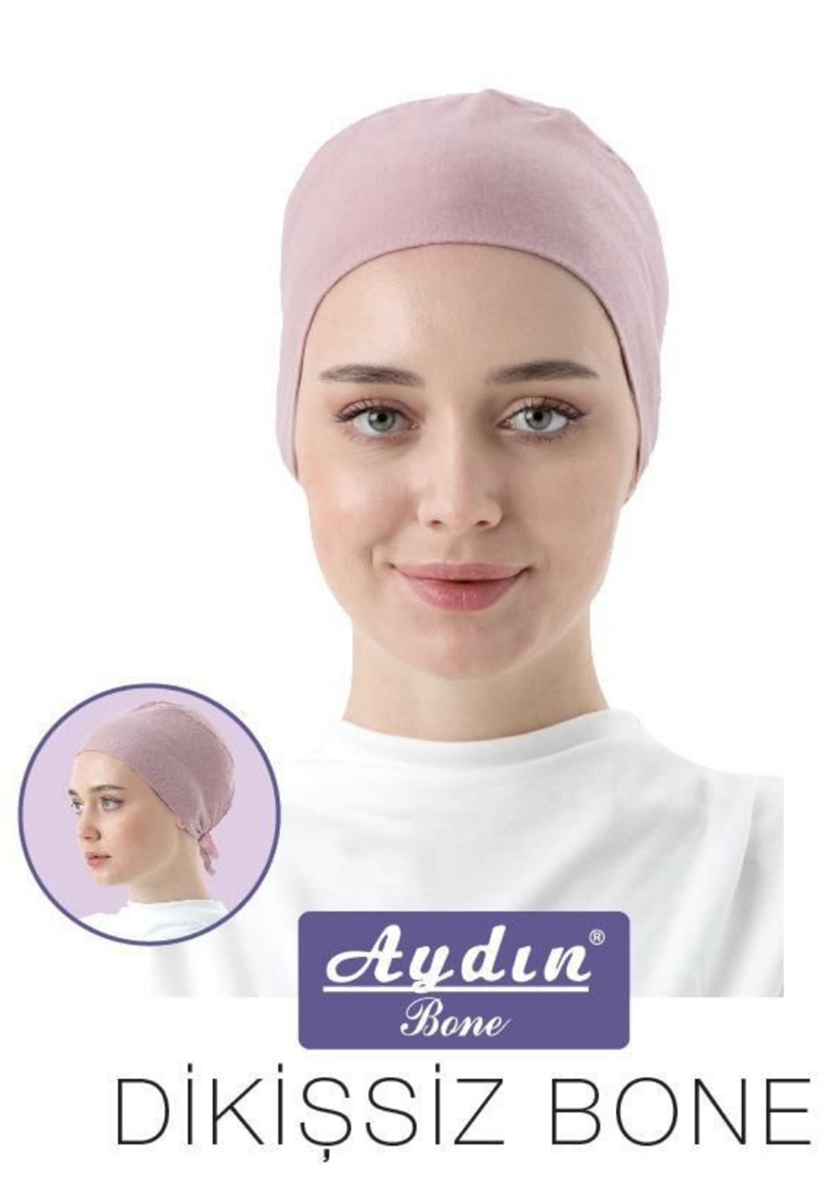 Siyah Dikişsiz Düz Bone 