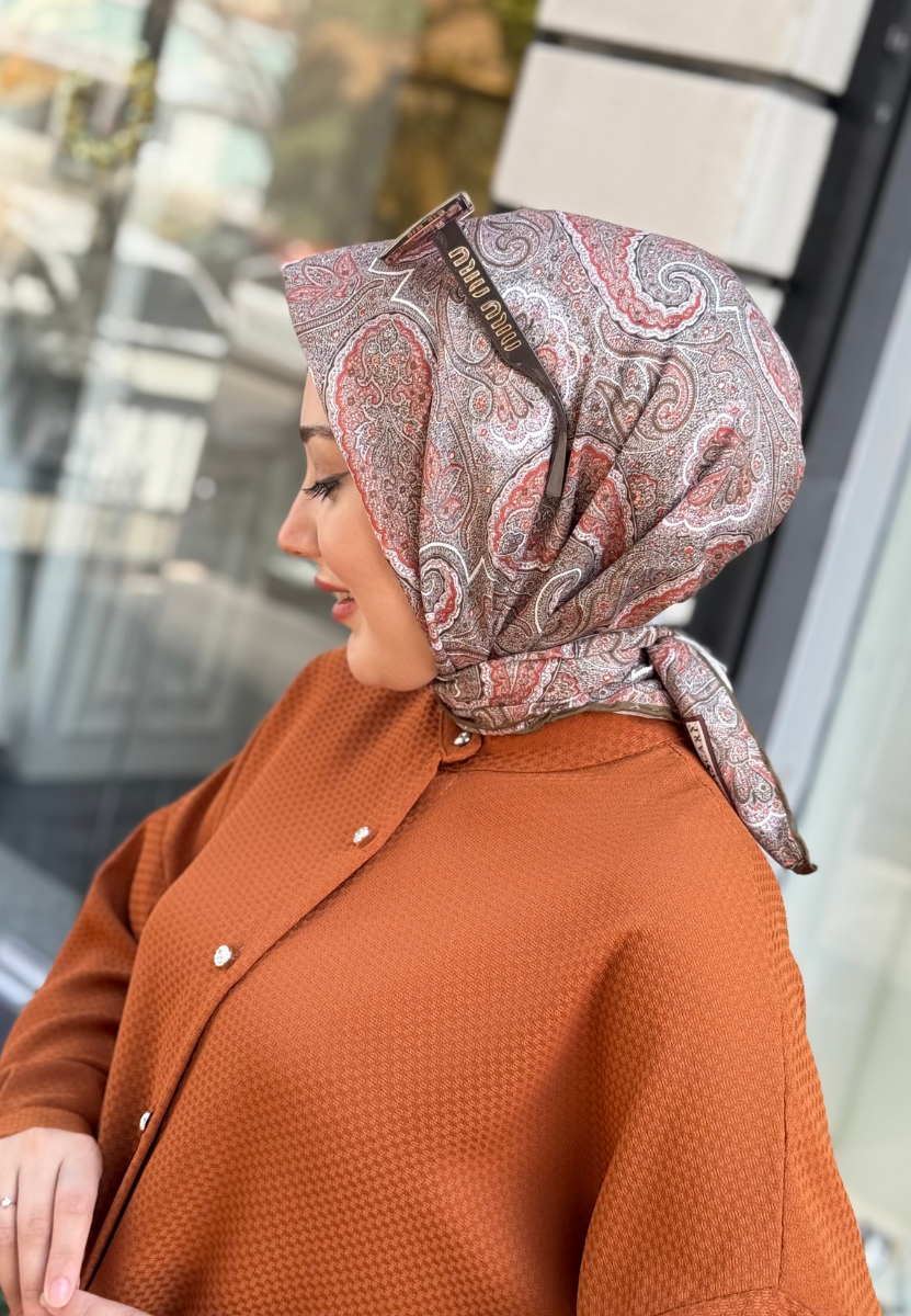 Tarçın Pamuk Eşarp