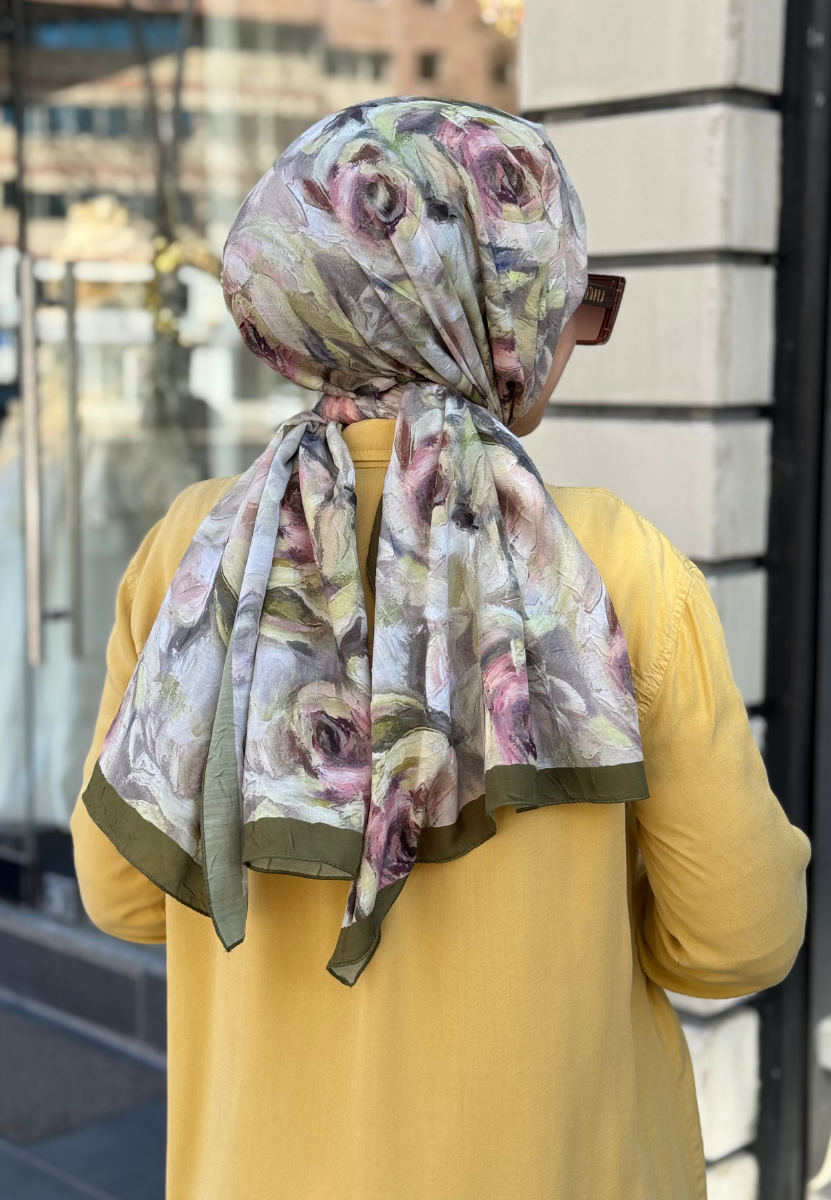 Tatlı Sarı Larisa Kraş Şal