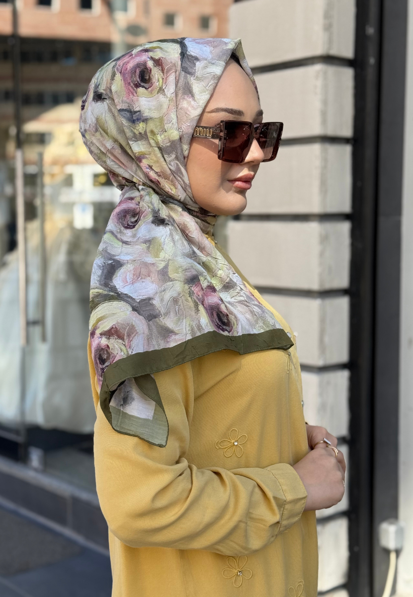 Tatlı Sarı Larisa Kraş Şal