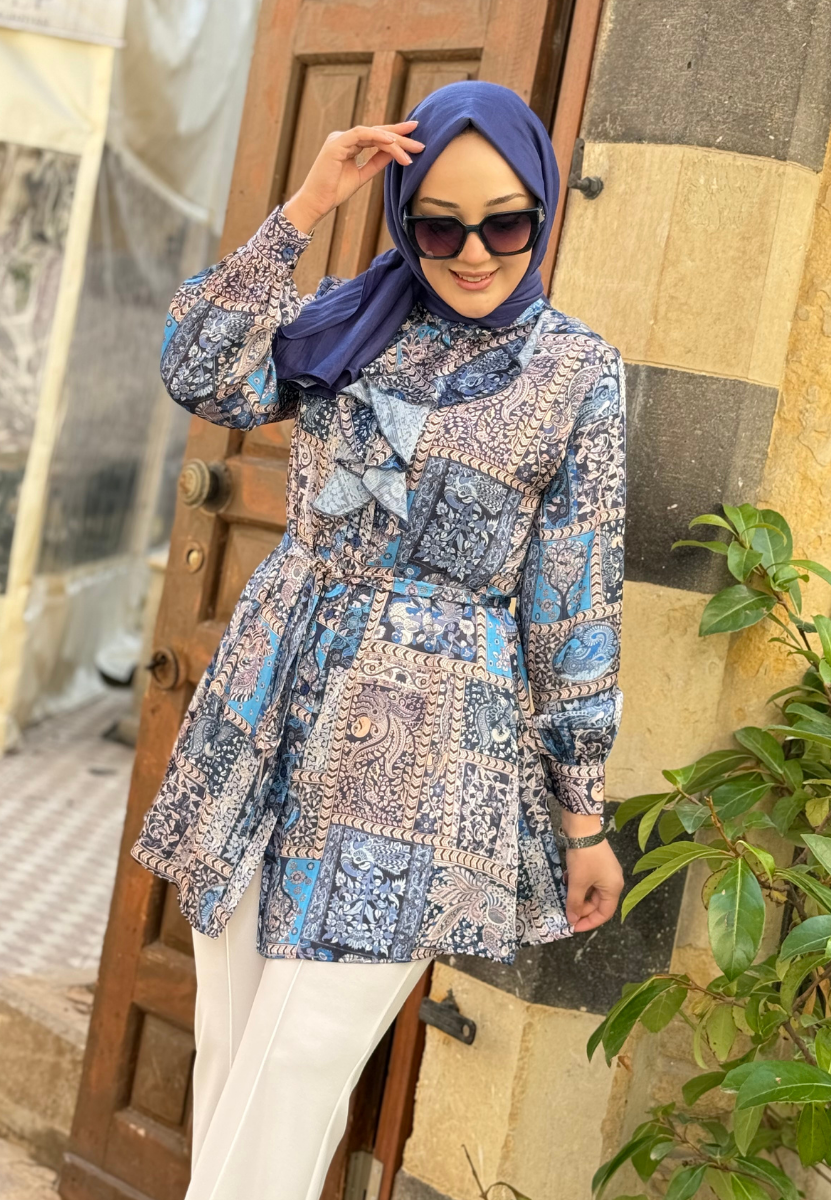 Velore Lacivert Gömlek