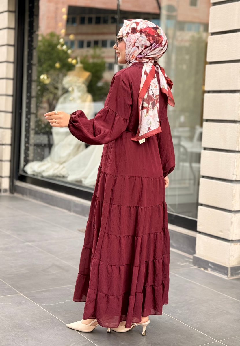 Vişne Robalı Elbise