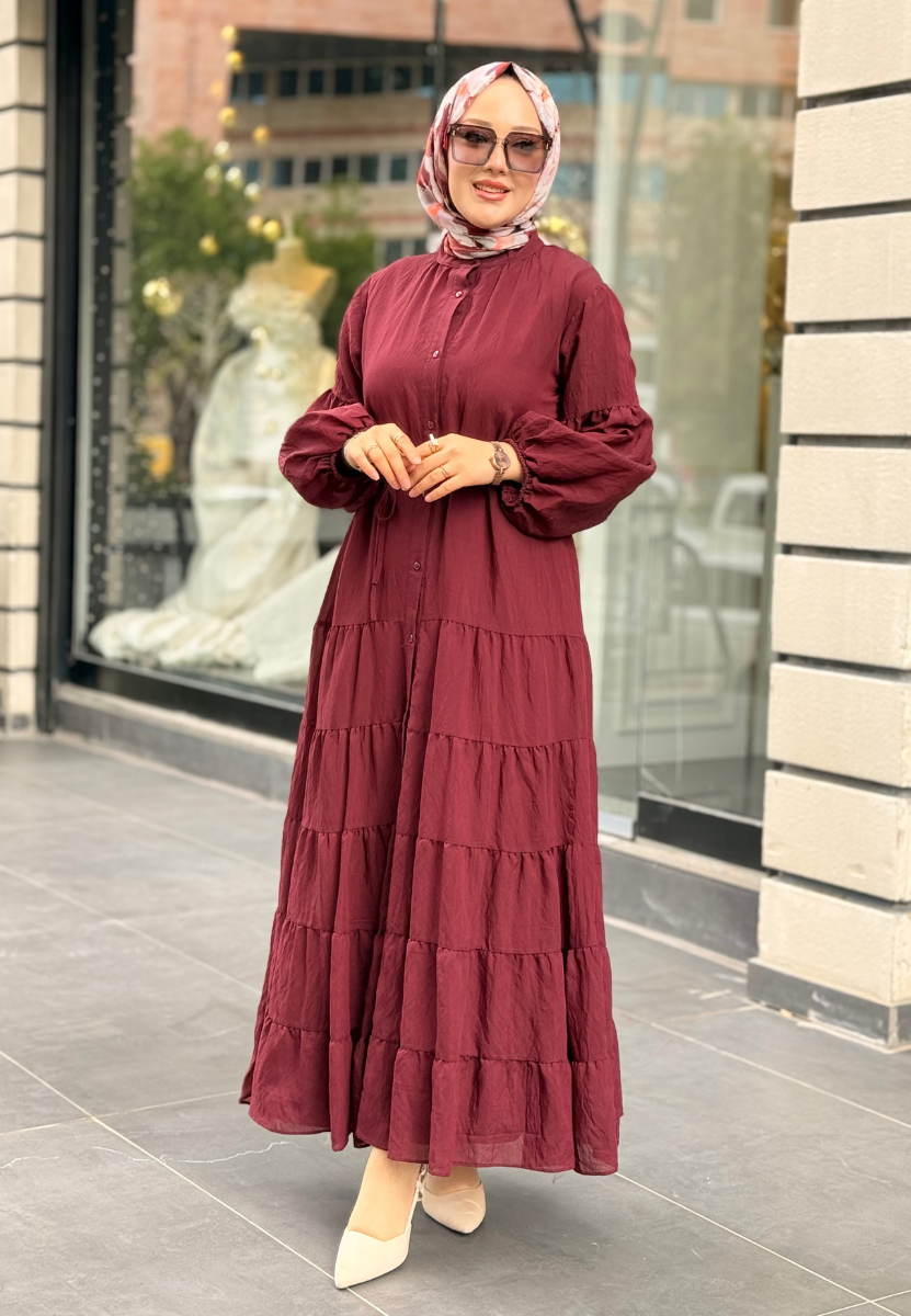 Vişne Robalı Elbise